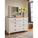 Signature Design by Ashley Willowton B267B34 8 pc Queen Panel Bedroom Set IMAGE 3