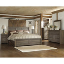  Size_King  -- Juararo B251B9 King Panel Bed IMAGE 2