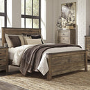  Size_Queen  -- Trinell Panel Bed IMAGE 1