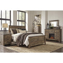  Size_Queen  -- Trinell Panel Bed IMAGE 2