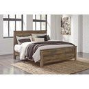  Size_King  -- Trinell B446B23 King Panel Bed IMAGE 2