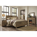  Size_King  -- Trinell B446B23 King Panel Bed IMAGE 3