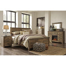  Size_King  -- Trinell B446B23 King Panel Bed IMAGE 4