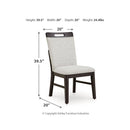  Signature Design by Ashley Neymorton D618D3 9 pc Dining Set IMAGE 10