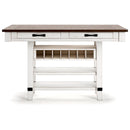  Signature Design by Ashley Valebeck D546D10 5 pc Counter Height Dining Set IMAGE 3
