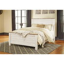  Size_Queen  -- Willowton Panel Bed IMAGE 1