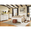  Size_Queen  -- Willowton Panel Bed IMAGE 5