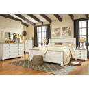  Size_King  -- Willowton B267B10 King Panel Bed IMAGE 4