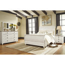  Size_Queen  -- Willowton Sleigh Bed IMAGE 2
