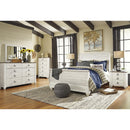  Size_Queen  -- Willowton Sleigh Bed IMAGE 3