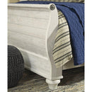  Size_King  -- Willowton B267B11 King Sleigh Bed IMAGE 2