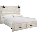  Signature Design by Ashley Cambeck B192B86 8 pc King Storage Panel Bedroom Set IMAGE 2