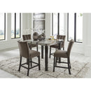  Signature Design by Ashley Jeshina PCD581D3 5 pc Counter Height Dining Set IMAGE 1