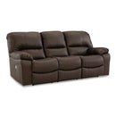  Signature Design by Ashley Leesworth U43808U2 3 pc Power Reclining Living Room Set IMAGE 3