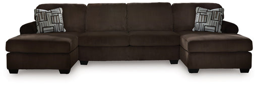 Kimlee Sectional with Double Chaise - Atchison Furniture Company (Atchison, KS)