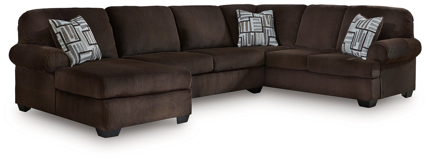 Kimlee Sectional with Chaise - Atchison Furniture Company (Atchison, KS)