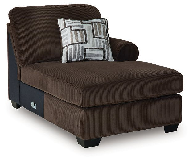 Kimlee Sectional with Chaise - Atchison Furniture Company (Atchison, KS)
