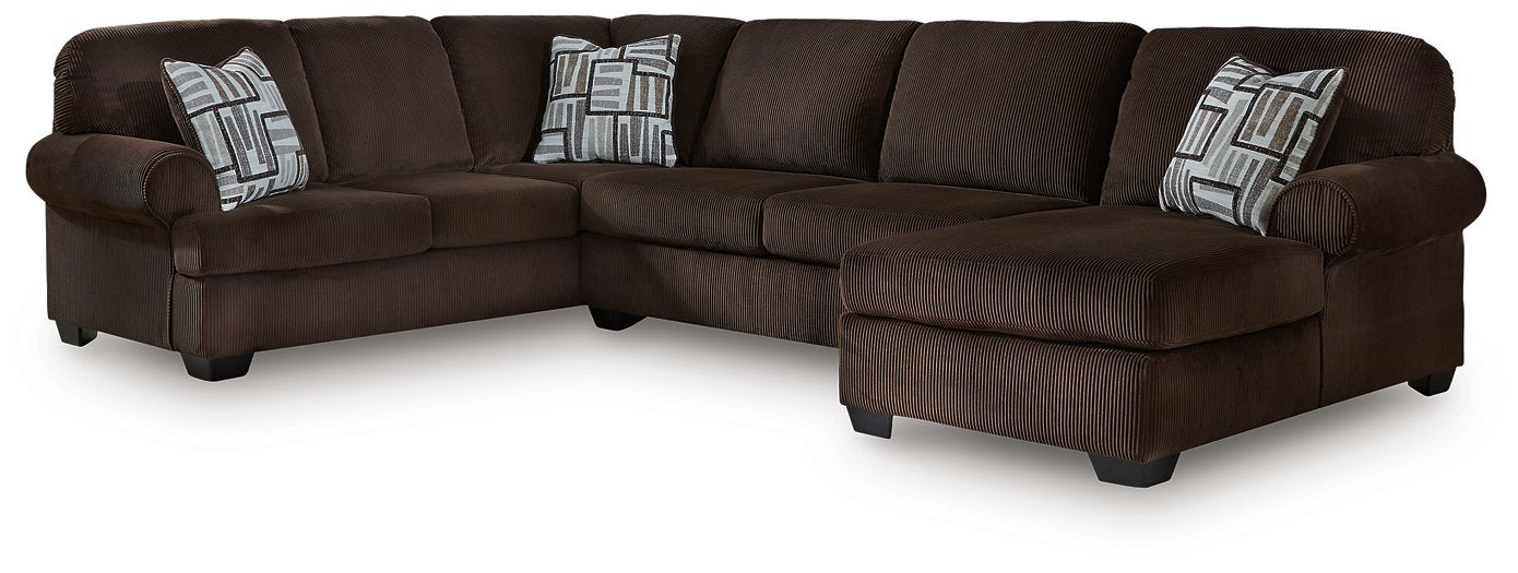 Kimlee Sectional with Chaise - Atchison Furniture Company (Atchison, KS)