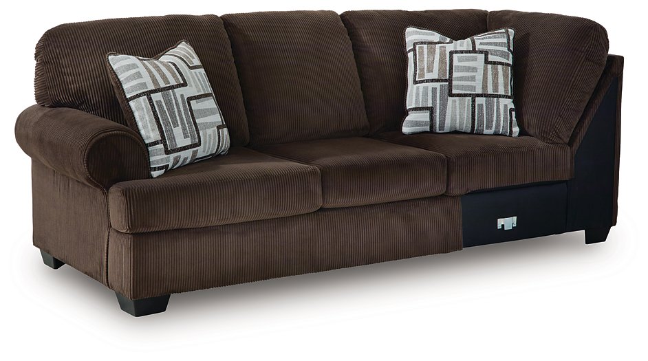 Kimlee Sectional with Chaise - Atchison Furniture Company (Atchison, KS)