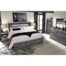  Size_King  -- Baystorm B221B12 King Panel Bed with 2 Storage Drawers IMAGE 4