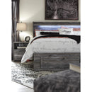  Size_King  -- Baystorm B221B12 King Panel Bed with 2 Storage Drawers IMAGE 6