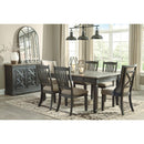  Signature Design by Ashley Tyler Creek Dining Chair D736-02 IMAGE 4
