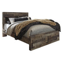  Size_Queen  -- Derekson Panel Bed with Storage IMAGE 1