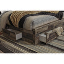  Size_King  -- Derekson B200B12 King Panel Bed with 6 Storage Drawers IMAGE 4