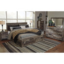  Size_King  -- Derekson B200B12 King Panel Bed with 6 Storage Drawers IMAGE 5