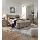  Size_Queen  -- Lettner Sleigh Bed with Storage IMAGE 4