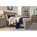  Size_King  -- Lettner B733B8 King Sleigh Bed with 2 Storage Drawers IMAGE 6