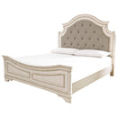  Size_California King  -- Realyn B743B7 California King Upholstered Panel Bed IMAGE 1