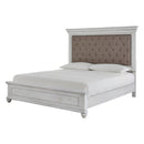  Size_Queen  -- Kanwyn Panel Bed IMAGE 1