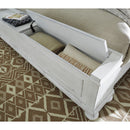  Size_Queen  -- Kanwyn Upholstered Panel Bed with Storage IMAGE 6