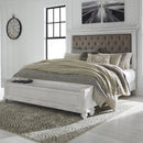  Size_California King  -- Kanwyn B777 California King Upholstered Panel Storage Bed IMAGE 4