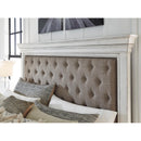  Size_California King  -- Kanwyn B777 California King Upholstered Panel Storage Bed IMAGE 5
