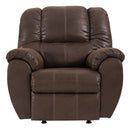  Manufacturer Color_Walnut  -- Signature Design by Ashley McGann Rocker Leather Look Recliner IMAGE 1