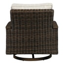  Signature Design by Ashley Paradise Trail P750-821 Swivel Lounge Chair IMAGE 3