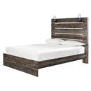  Size_Queen  -- Drystan Panel Bed IMAGE 1