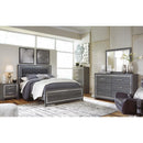  Size_Queen  -- Lodanna Panel Bed IMAGE 7