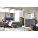  Size_Queen  -- Lodanna Panel Bed IMAGE 8