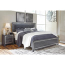  Size_King  -- Lodanna B214B10 King Panel Bed IMAGE 1