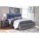  Size_King  -- Lodanna B214B10 King Panel Bed IMAGE 2