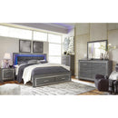  Size_King  -- Lodanna B214B11 King Panel Bed with 2 Storage Drawers IMAGE 13