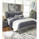 Size_King  -- Lodanna B214B11 King Panel Bed with 2 Storage Drawers IMAGE 9