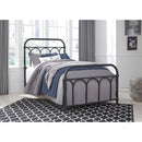  Size_Twin  -- Nashburg Metal Bed IMAGE 5