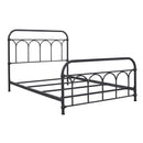  Size_Queen  -- Nashburg B280-681 Queen Metal Bed IMAGE 3