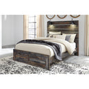  Size_Queen  -- Drystan Panel Bed with Storage IMAGE 2