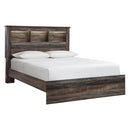  Size_Queen  -- Drystan Bookcase Bed IMAGE 1