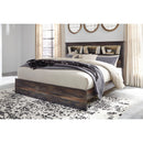  Size_King  -- Drystan B211B53 King Bookcase Bed IMAGE 2